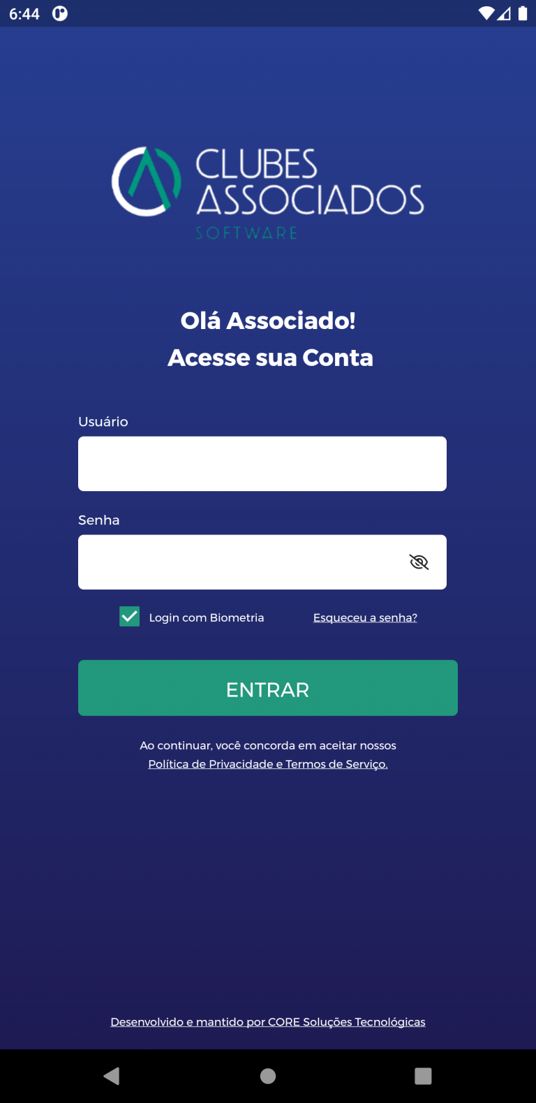 APLICATIVO DE ENGAJAMENTO SOCIAL PARA CLUBES ASSOCIAÇÕES E ENTIDADES